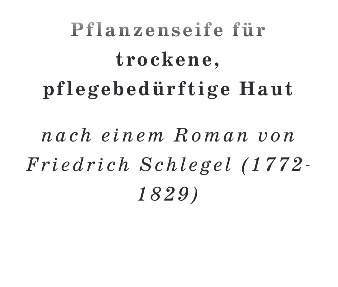FESTE PFLANZENSEIFE LUCINDE MIT ORANGE UND YLANG YLANG.
