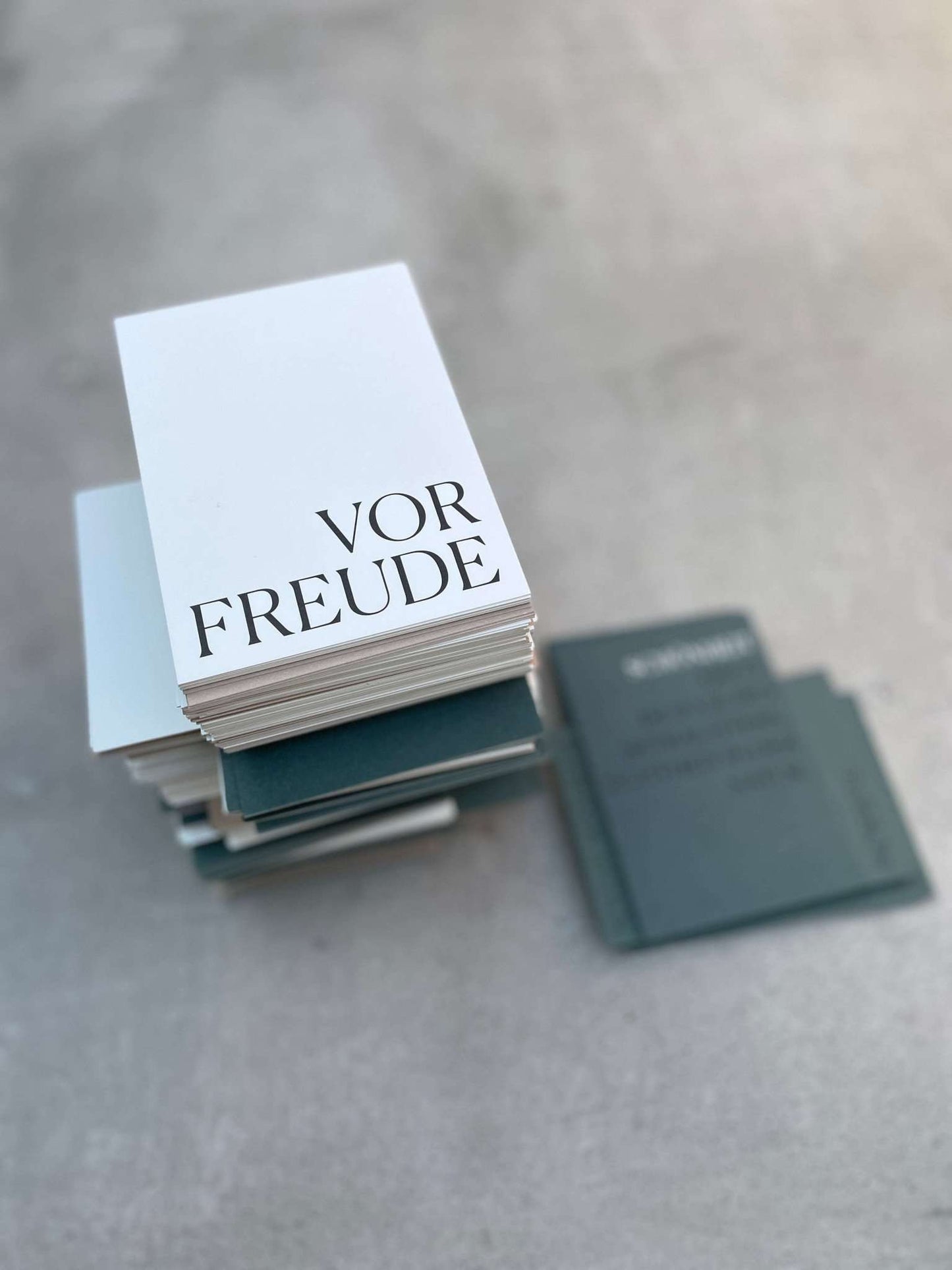 POSTKARTE VORFREUDE.