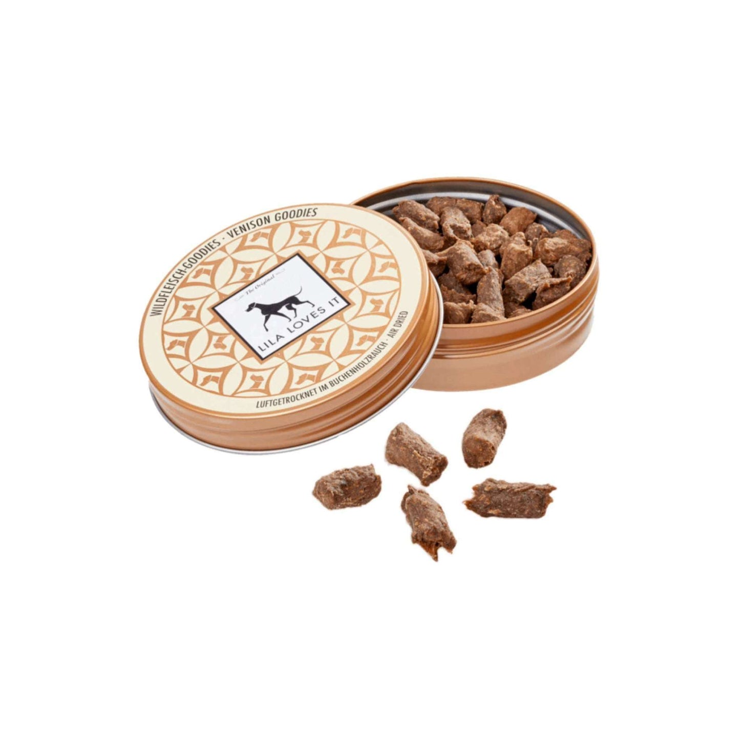 WILDFLEISCH-GOODIES FÜR HUNDE.