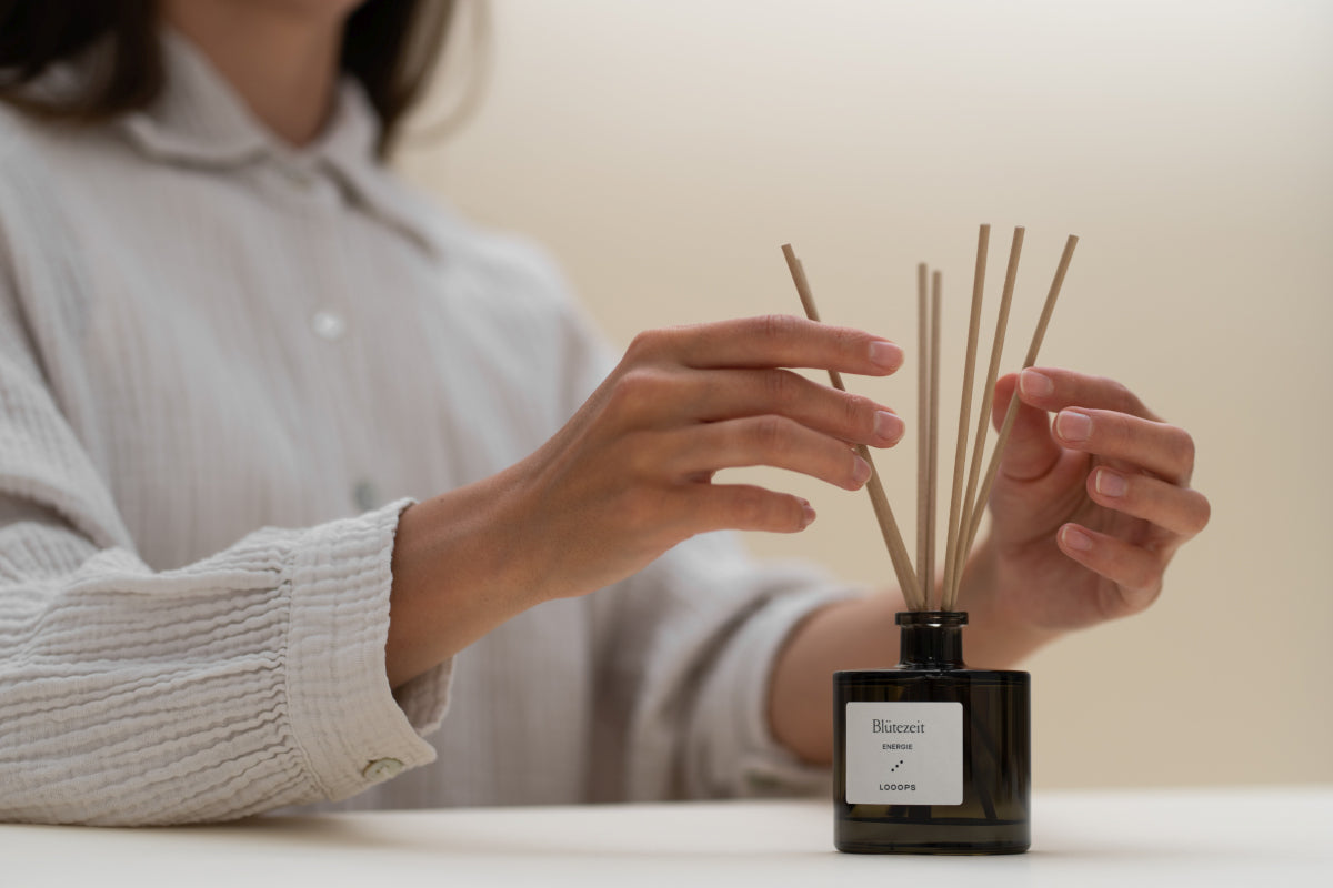 RAUMDUFT WALDRUHE. NATÜRLICHER STÄBCHEN DIFFUSER