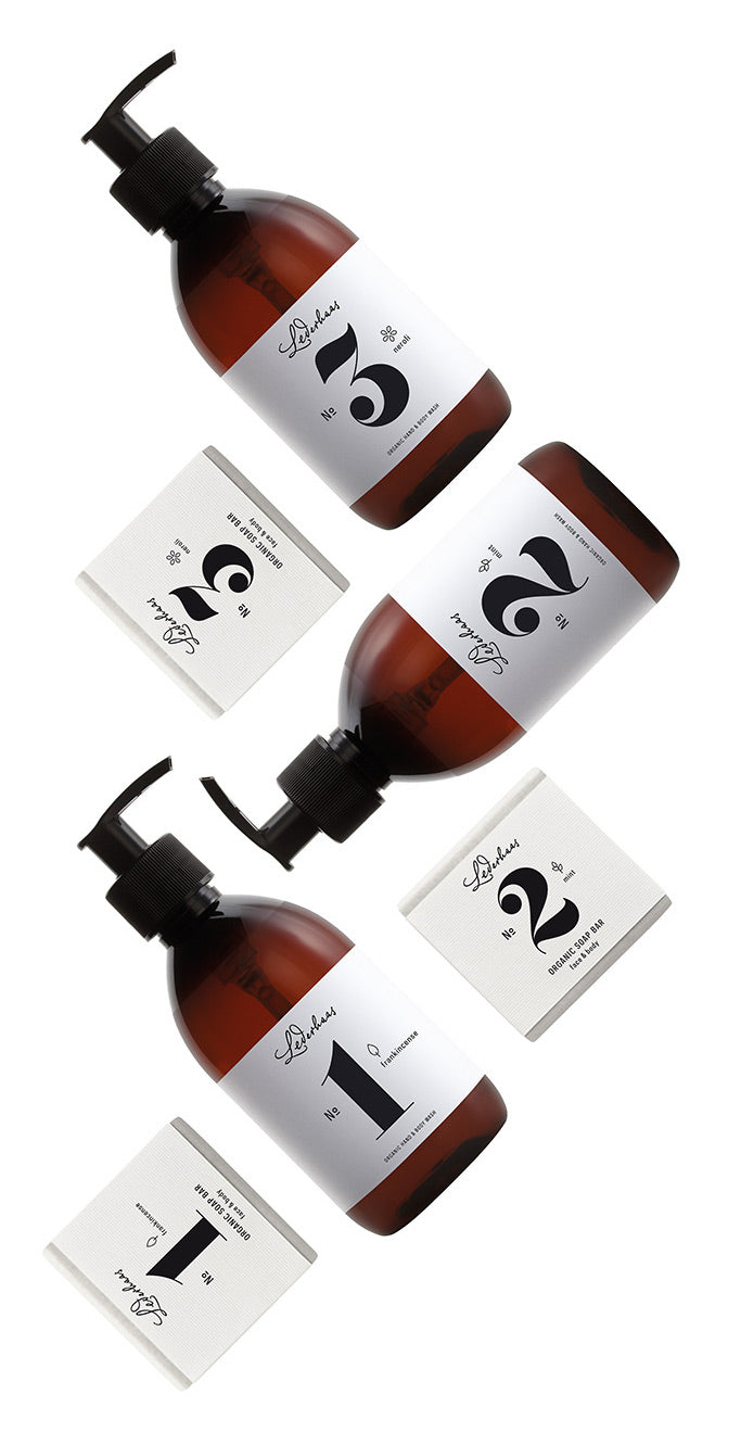 BOTANICAL HAND & BODY WASH NO 3 MIT ROSE UND ORANGENBLÜTE.