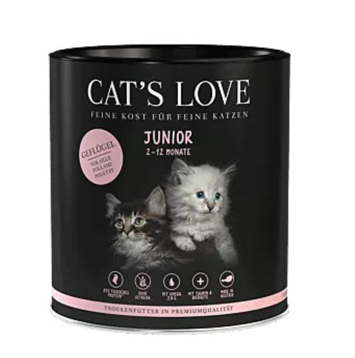 TROCKENFUTTER FÜR KATZEN JUNIOR GEFLÜGEL.
